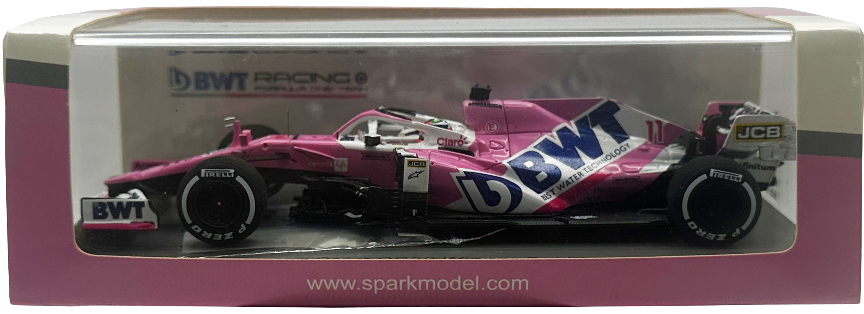BWT Racing Point RP20 Sergio Perez SPARK escala 1:43