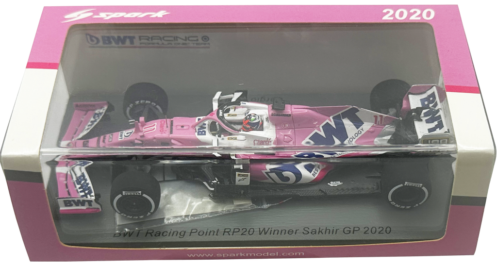 BWT Racing Point RP20 Sergio Perez SPARK escala 1:43