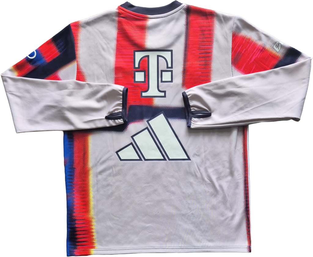 Sudadera calentamiento Bayern Munich firmada