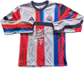 Sudadera calentamiento Bayern Munich firmada