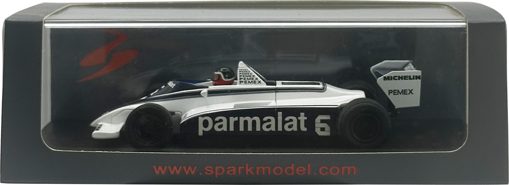 Brabham BT49C Héctor Rebaque SPARK escala 1:43