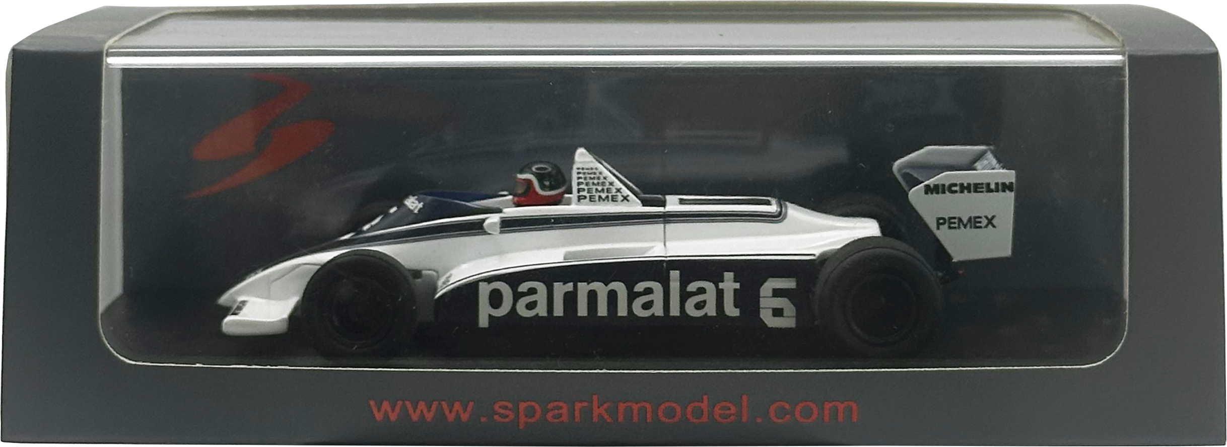 Brabham BT49C Héctor Rebaque SPARK escala 1:43