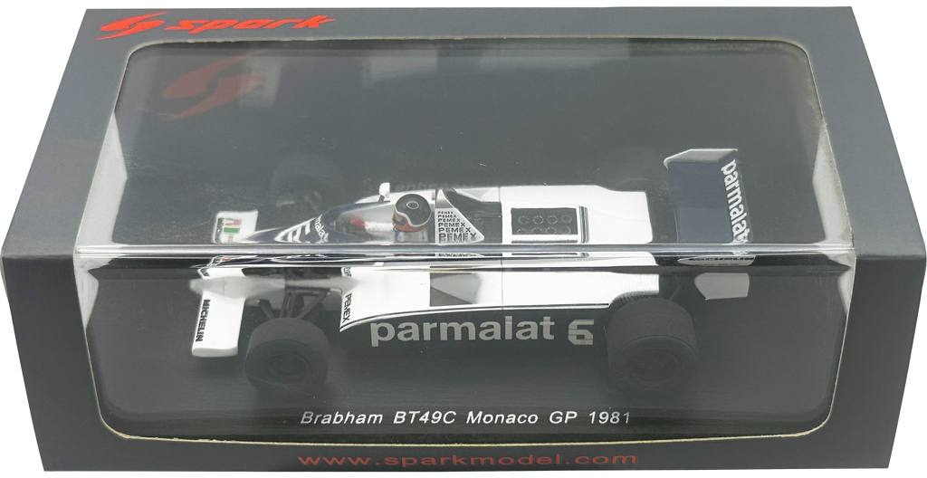 Brabham BT49C Héctor Rebaque SPARK escala 1:43