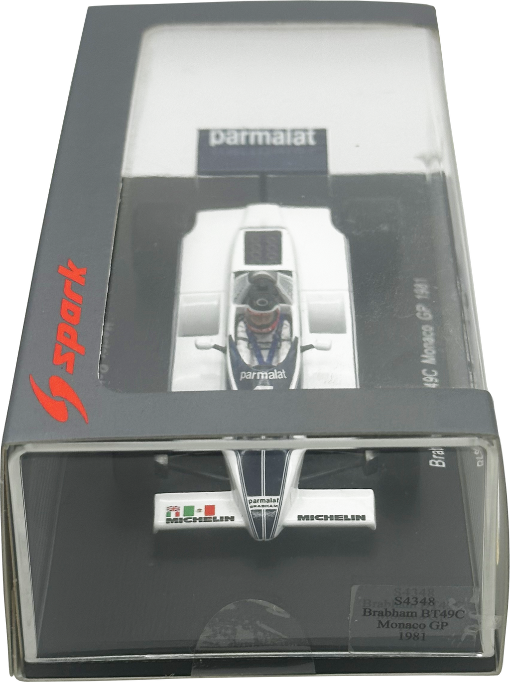 Brabham BT49C Héctor Rebaque SPARK escala 1:43