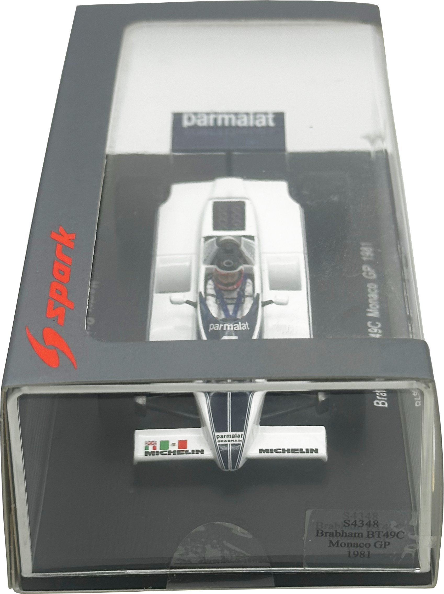 Brabham BT49C Héctor Rebaque SPARK escala 1:43