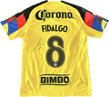 Jersey Club América local Fidalgo usado y firmado