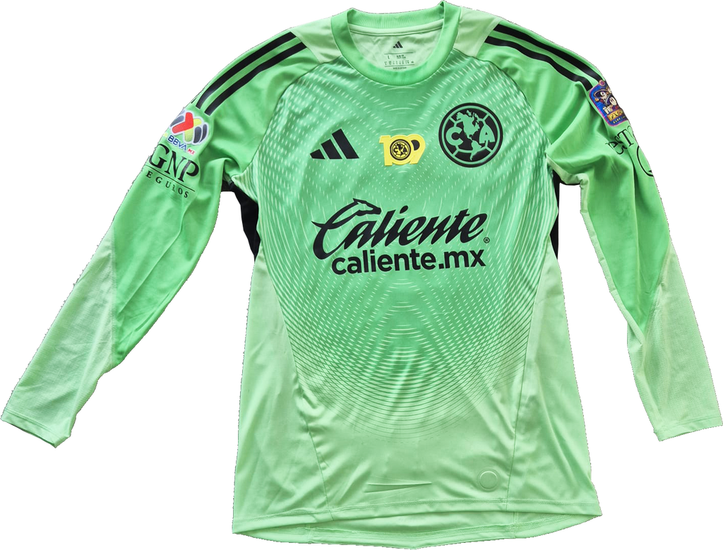Jersey Club América portero Malagón usado y frimado