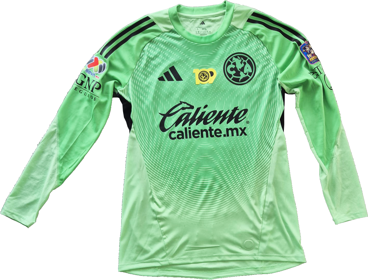 Jersey Club América portero Malagón usado y frimado