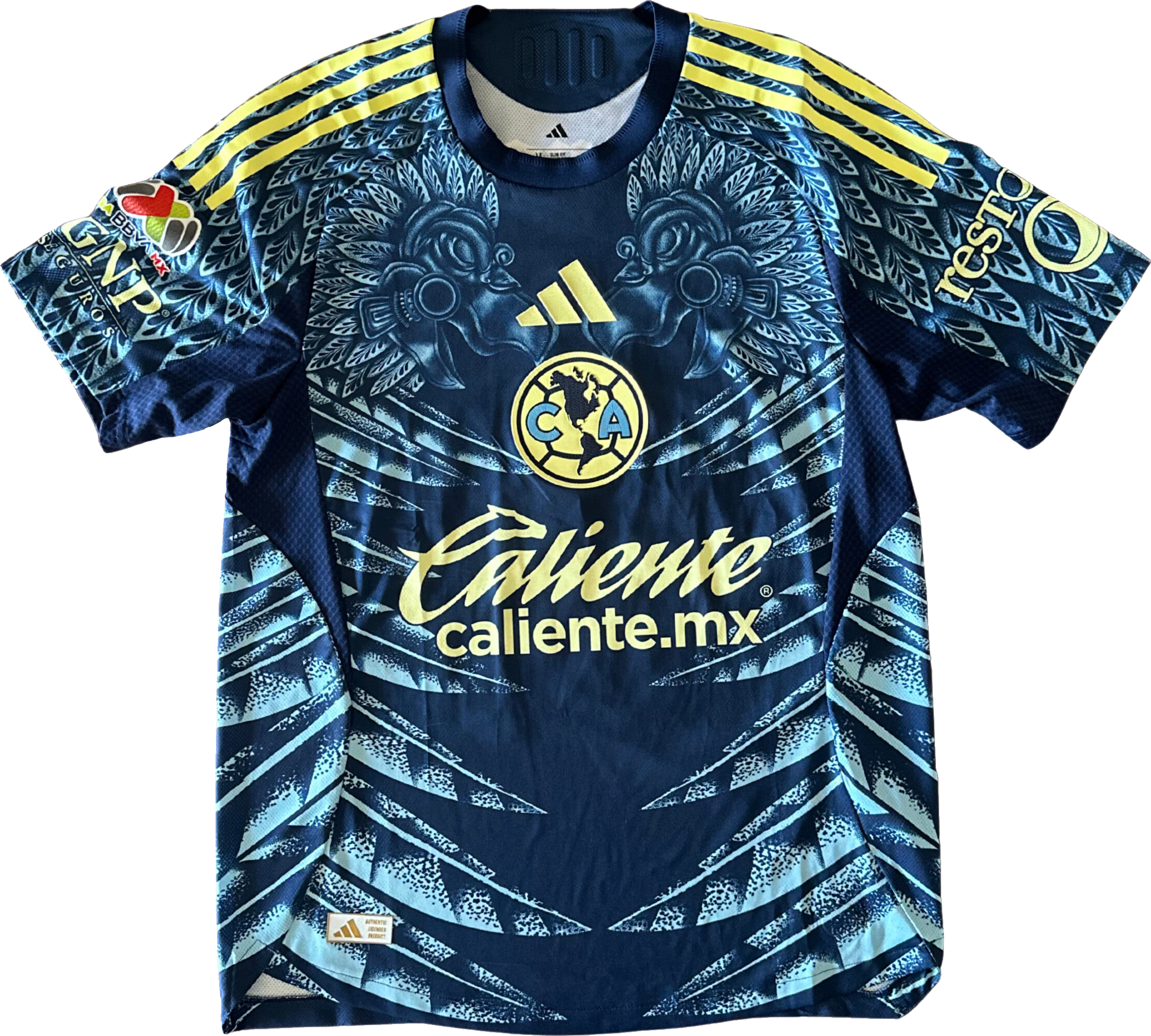Jersey Club América visita Zendejas usado y firmado