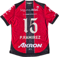 Jersey Atlas FC local Ramirez usado y firmado