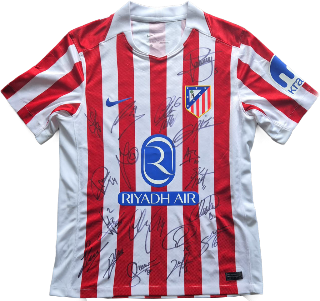 Jersey Atlético de Madrid 2025-2026 firmado