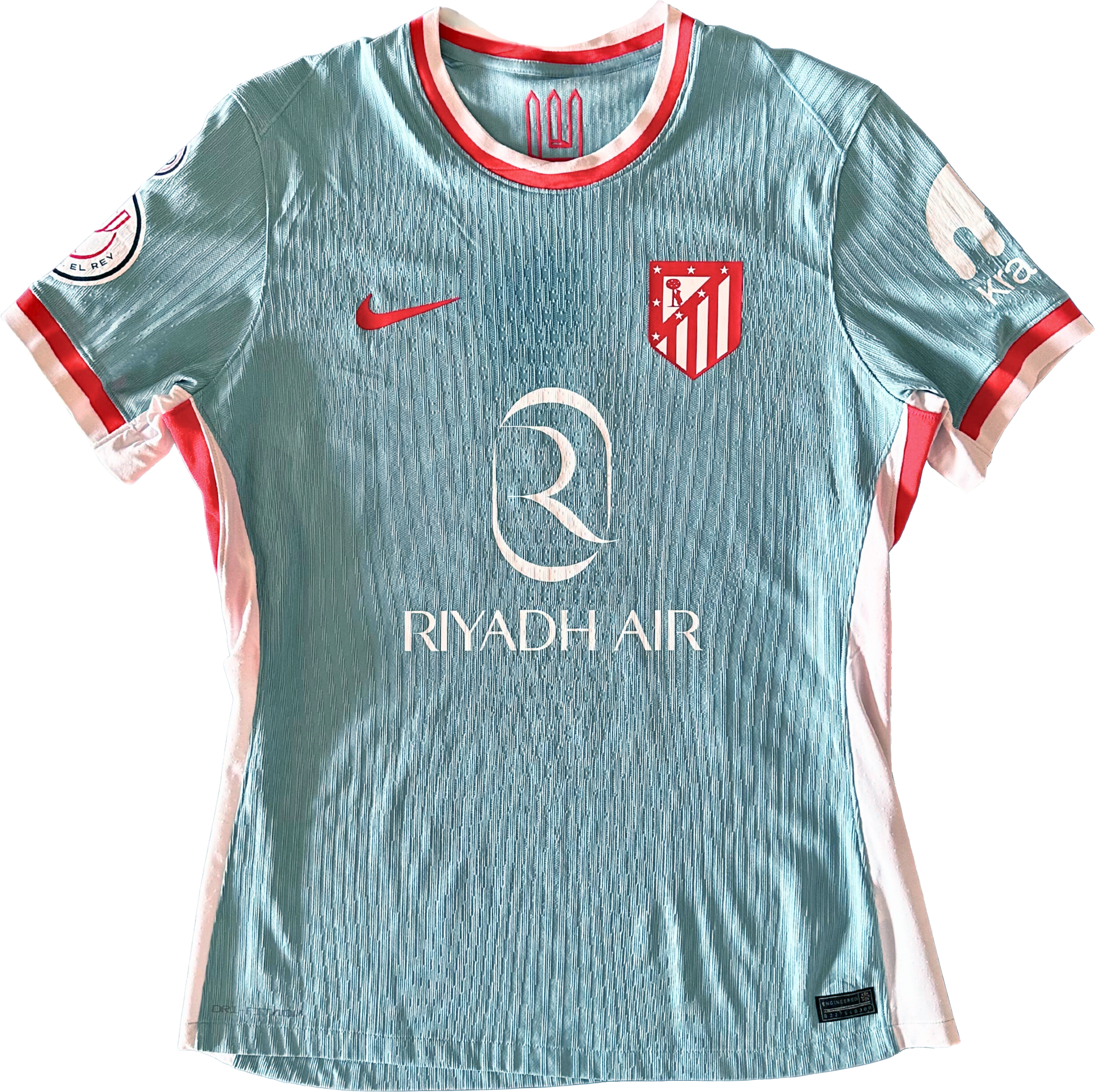 Jersey Atlético de Madrid visita Barrios usado y firmado
