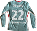 Jersey Atlético de Madrid visita Giuliano usado y firmado