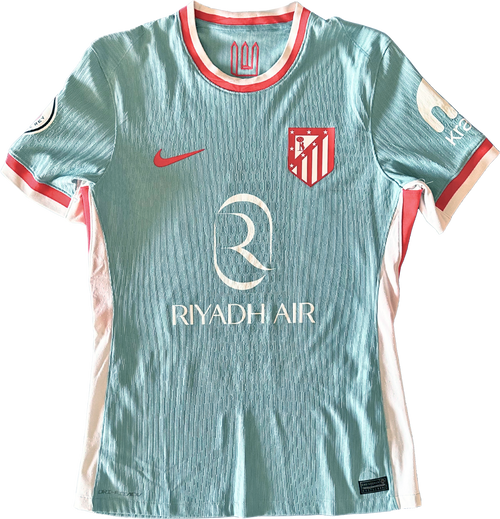 Jersey Atlético de Madrid visita Lino usado y firmado