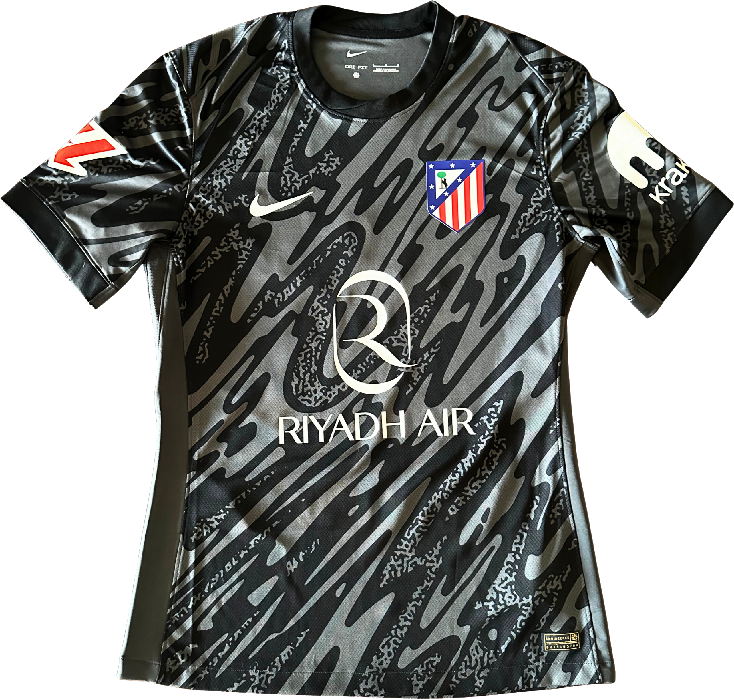 Jersey Atlético de Madrid portero Oblak preparado y firmado