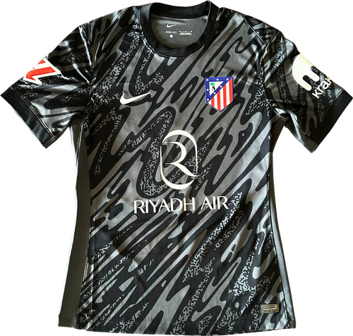 Jersey Atlético de Madrid portero Oblak preparado y firmado
