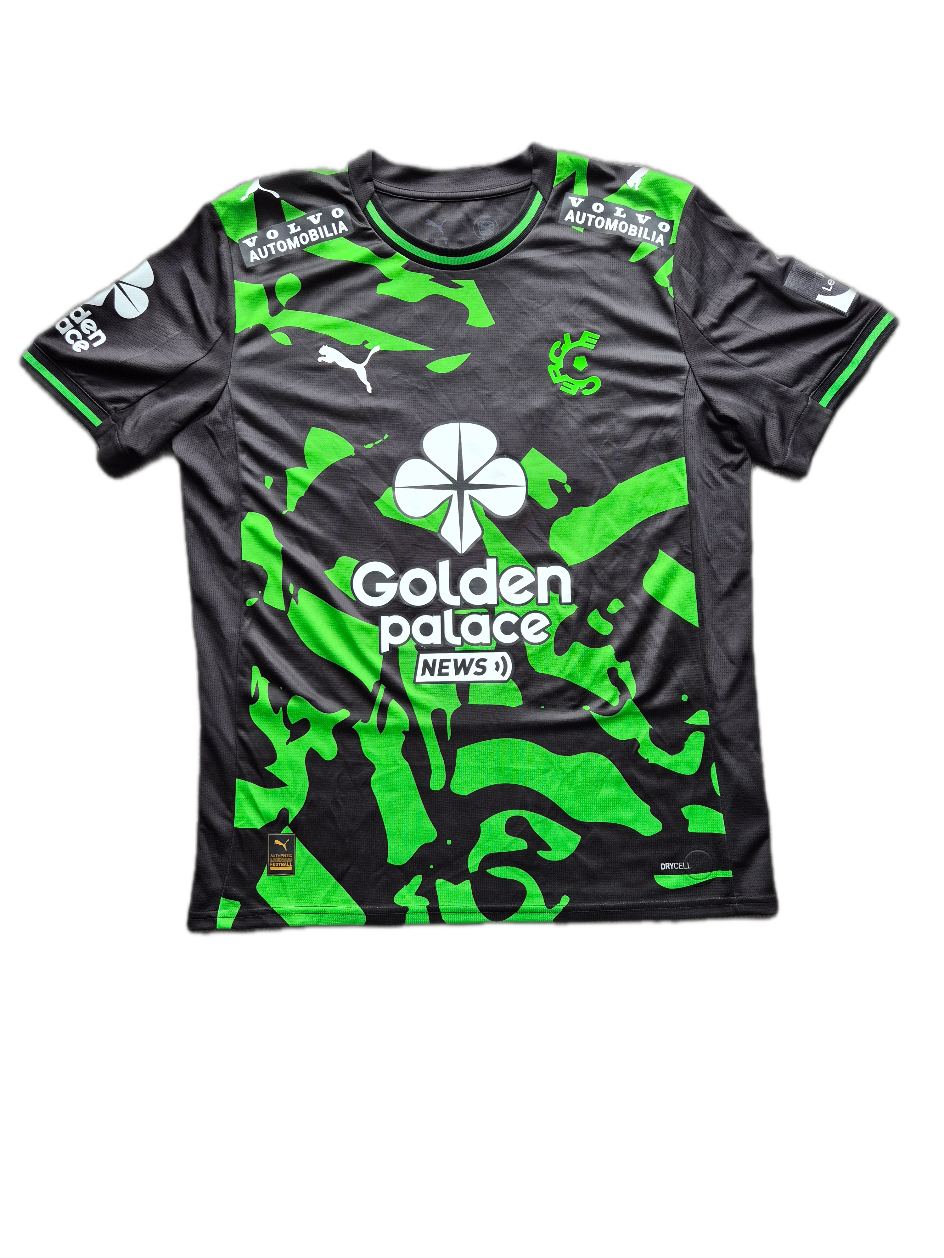 Jersey Cercle Brugge local Heriberto Jurado preparado juego y firmado