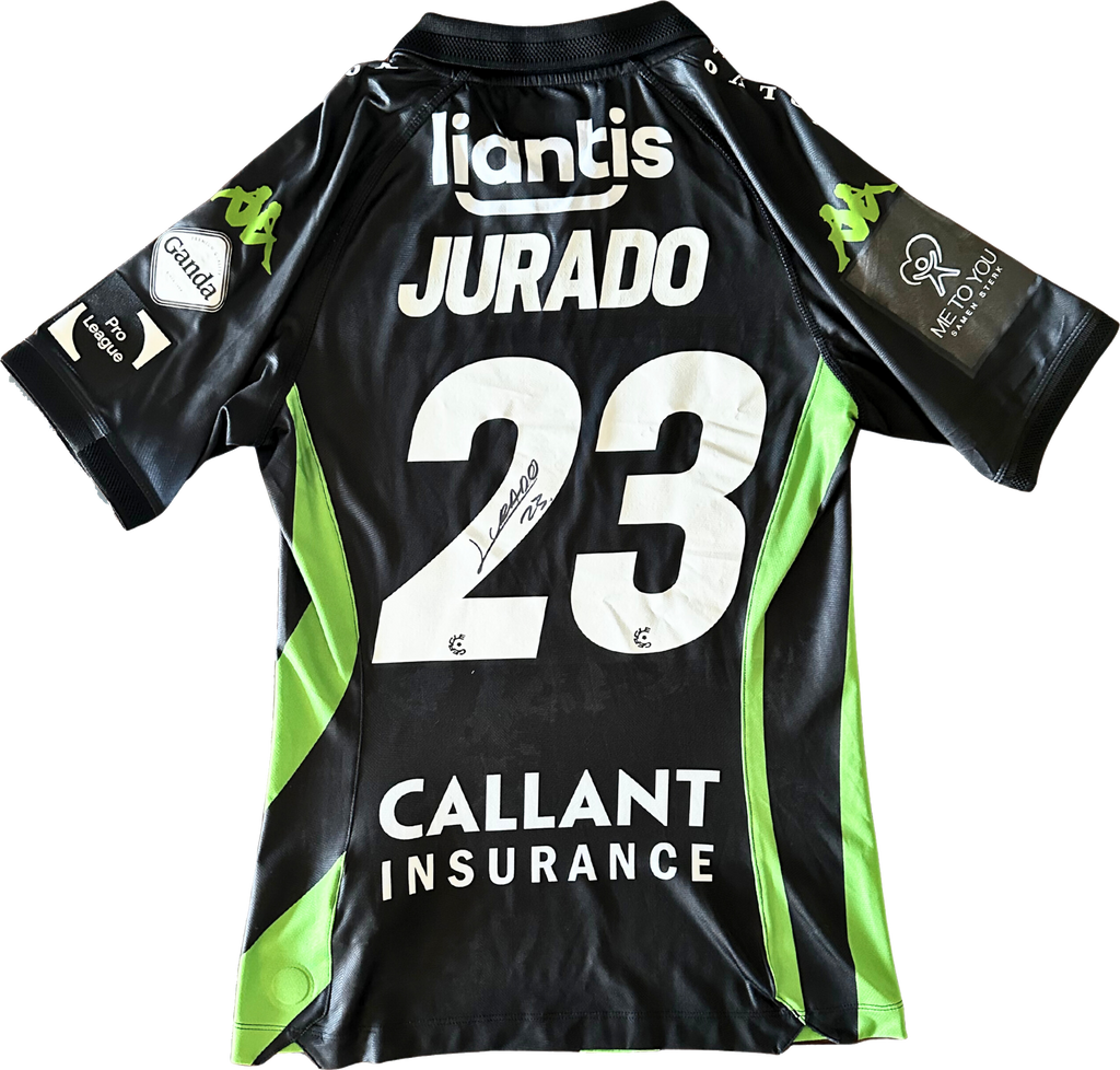 Jersey Cercle Brugge local Jurado preparado y firmado