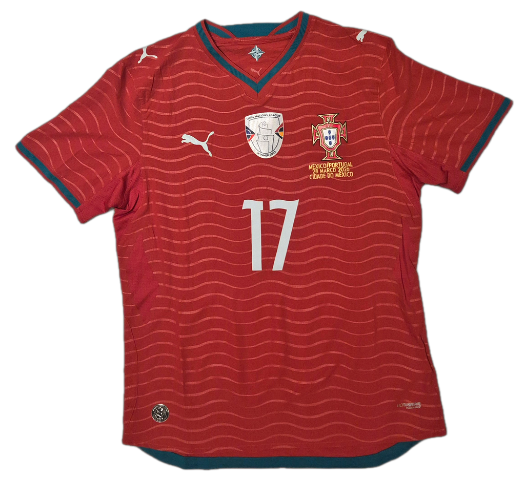 Jersey Portugal local Paulinho firmado