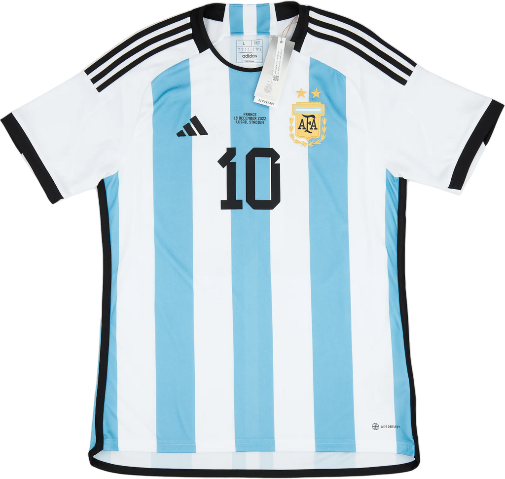 Jersey local Argentina final 2022 Messi