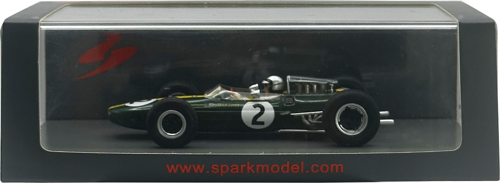Lotus 33 French GP 1966 Pedro Rodríguez SPARK escala 1:43