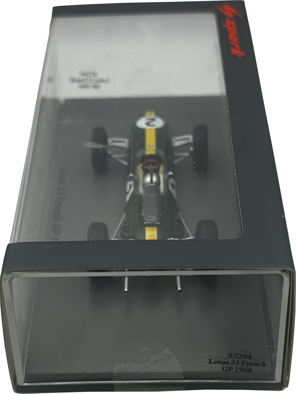 Lotus 33 French GP 1966 Pedro Rodríguez SPARK escala 1:43