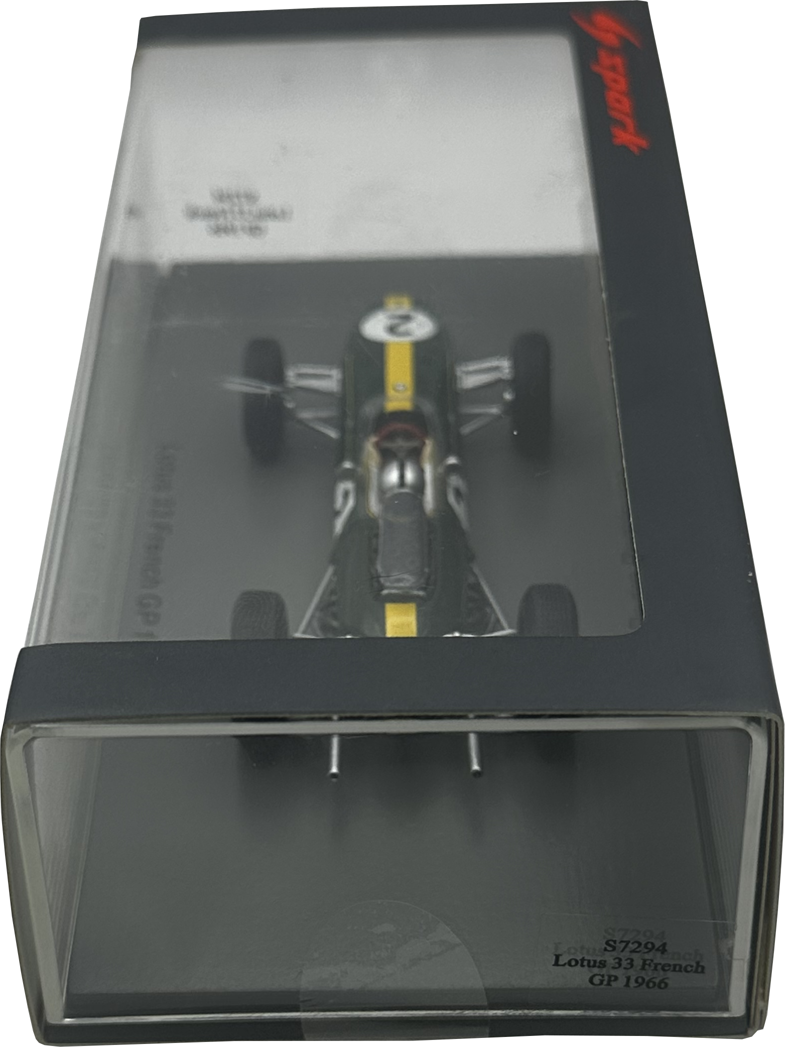 Lotus 33 French GP 1966 Pedro Rodríguez SPARK escala 1:43