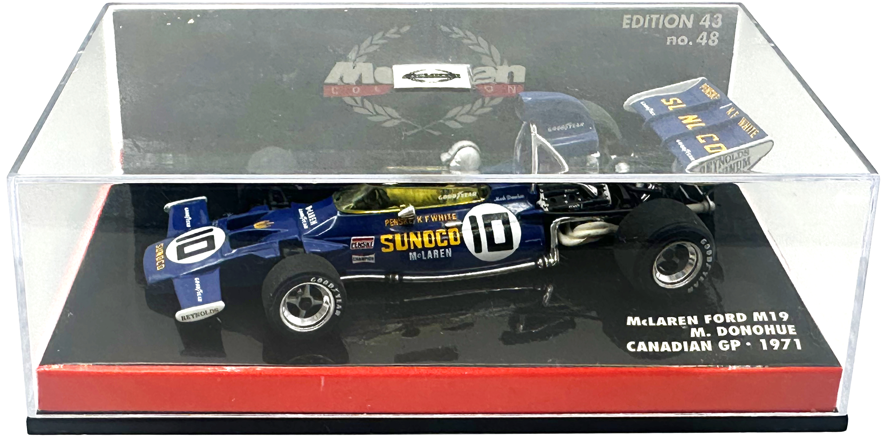 Mclaren Ford M19 Donohue MINICHAMPS escala 1:43