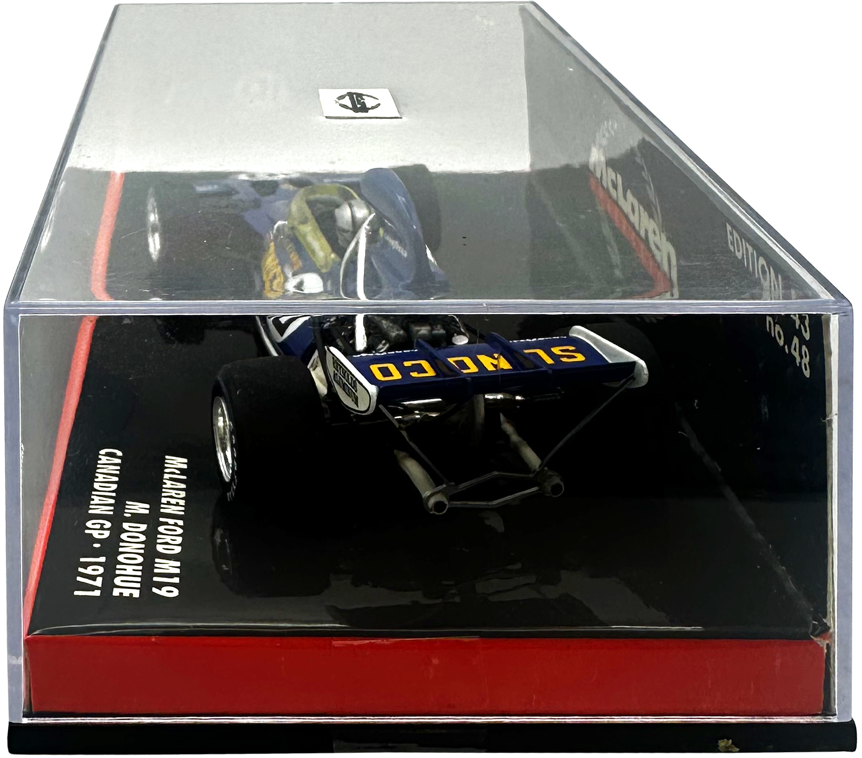 Mclaren Ford M19 Donohue MINICHAMPS escala 1:43