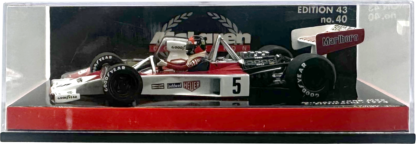 Mclaren Ford M23 Fittipaldi MINICHAMPS escala 1:43