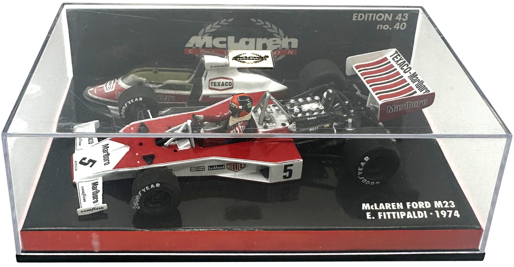 Mclaren Ford M23 Fittipaldi MINICHAMPS escala 1:43