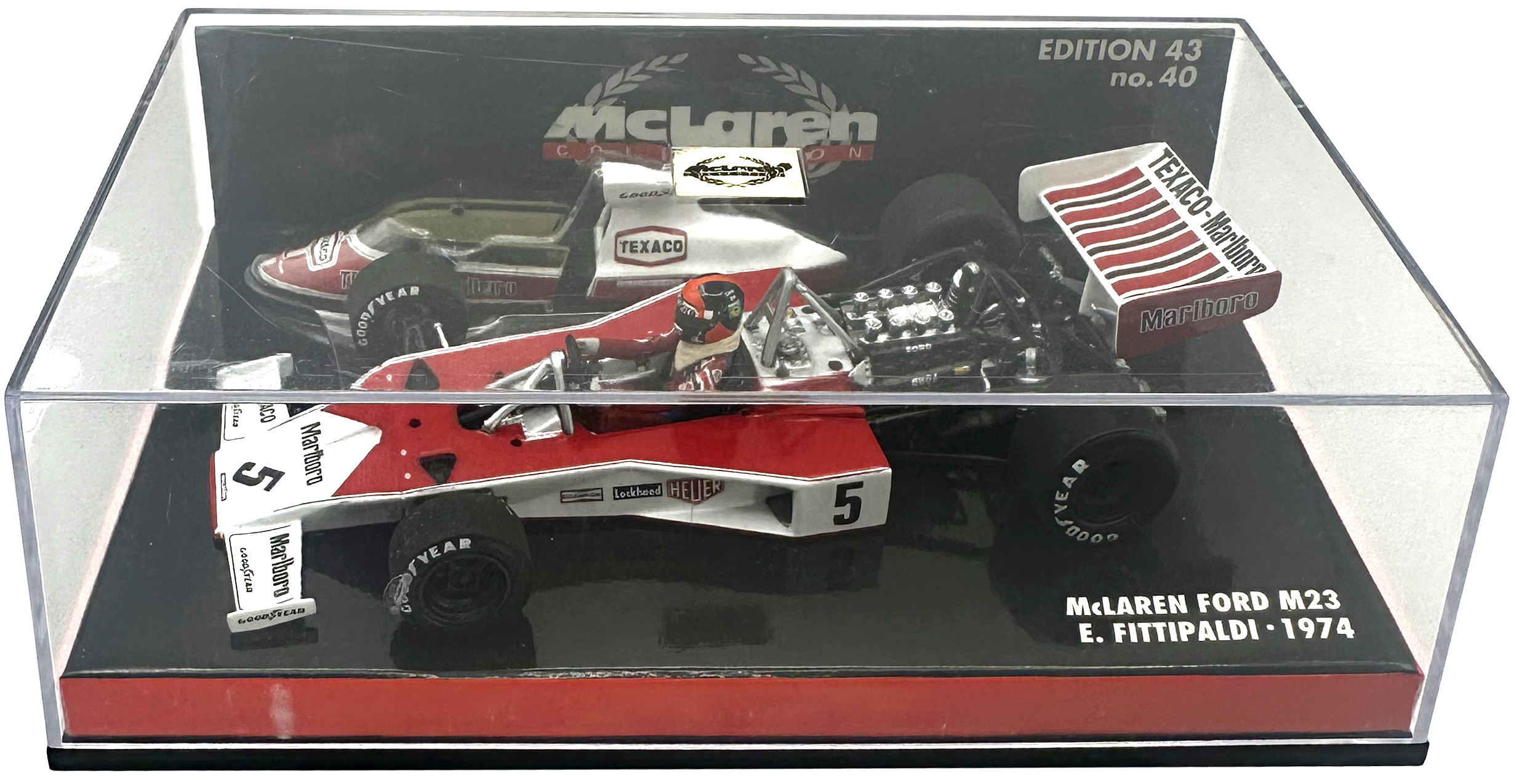 Mclaren Ford M23 Fittipaldi MINICHAMPS escala 1:43