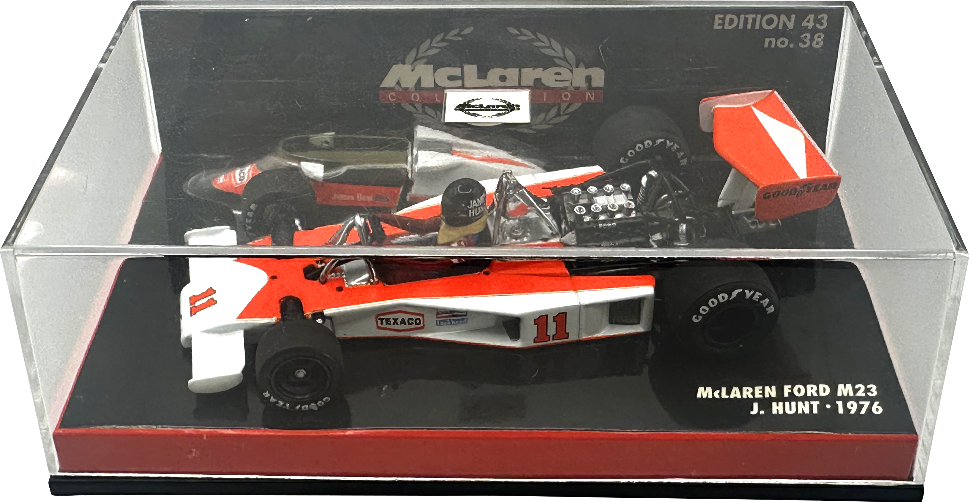 Mclaren Ford M23 Hunt MINICHAMPS escala 1:43