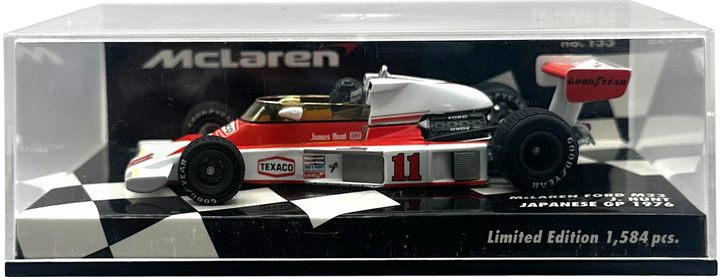 Mclaren Ford M23 Japanese GP Hunt MINICHAMPS escala 1:43