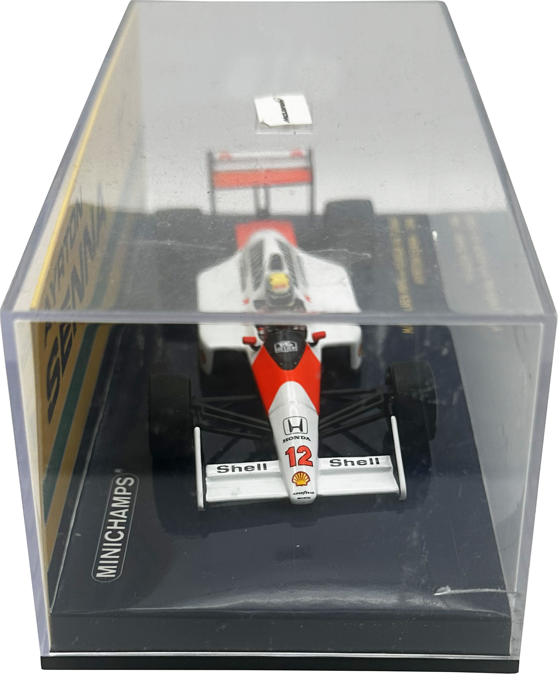 Mclaren Honda MP4/4 1988 Senna MINICHAMPS escala 1:43