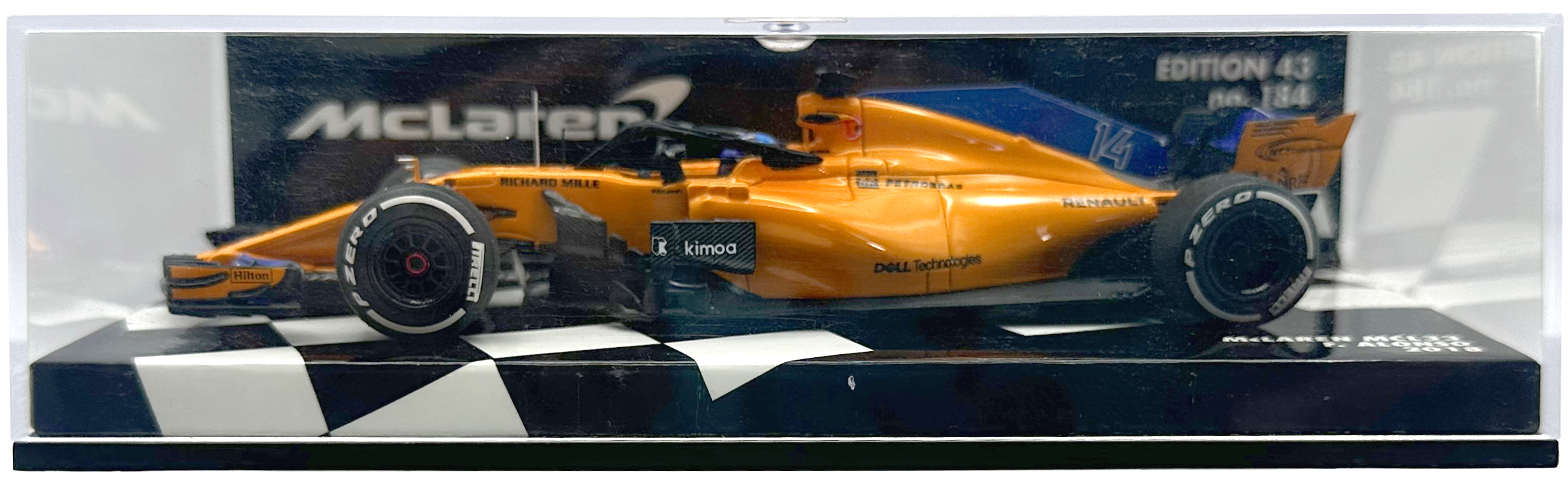 Mclaren MCL33 Alonso MINICHAMPS escala 1:43