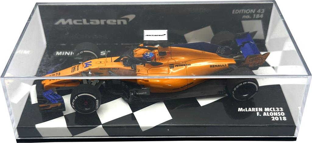 Mclaren MCL33 Alonso MINICHAMPS escala 1:43