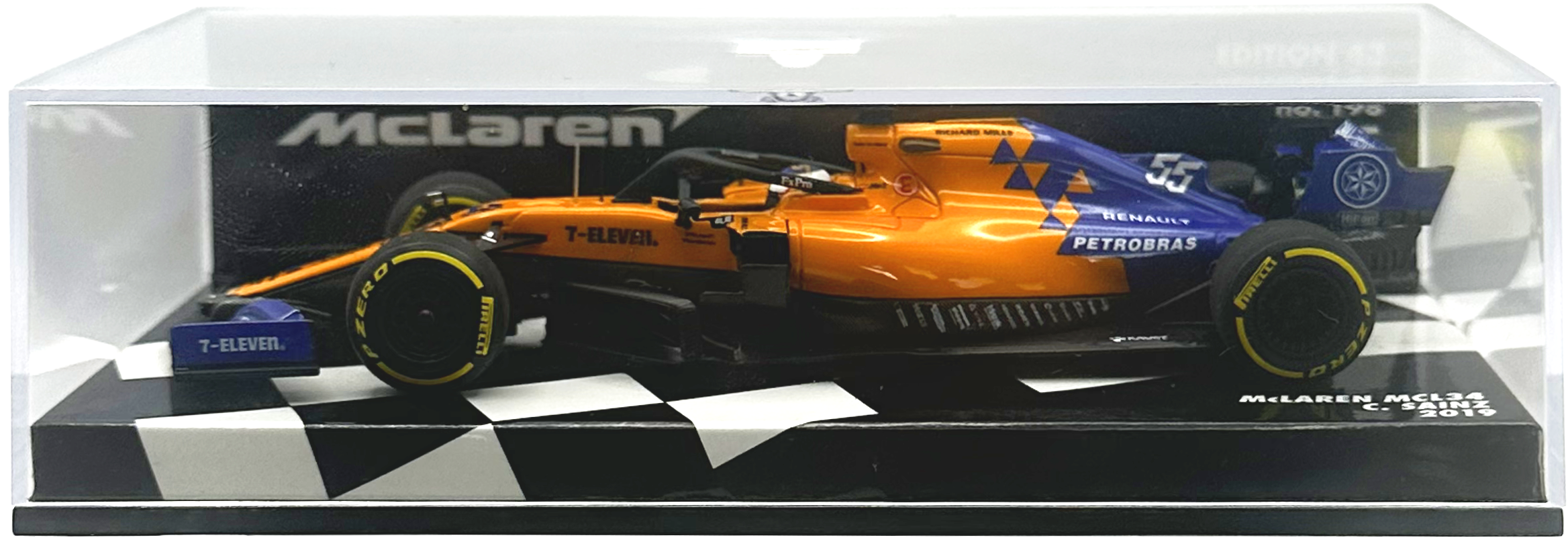 Mclaren MCL34 Sainz MINICHAMPS escala 1:43
