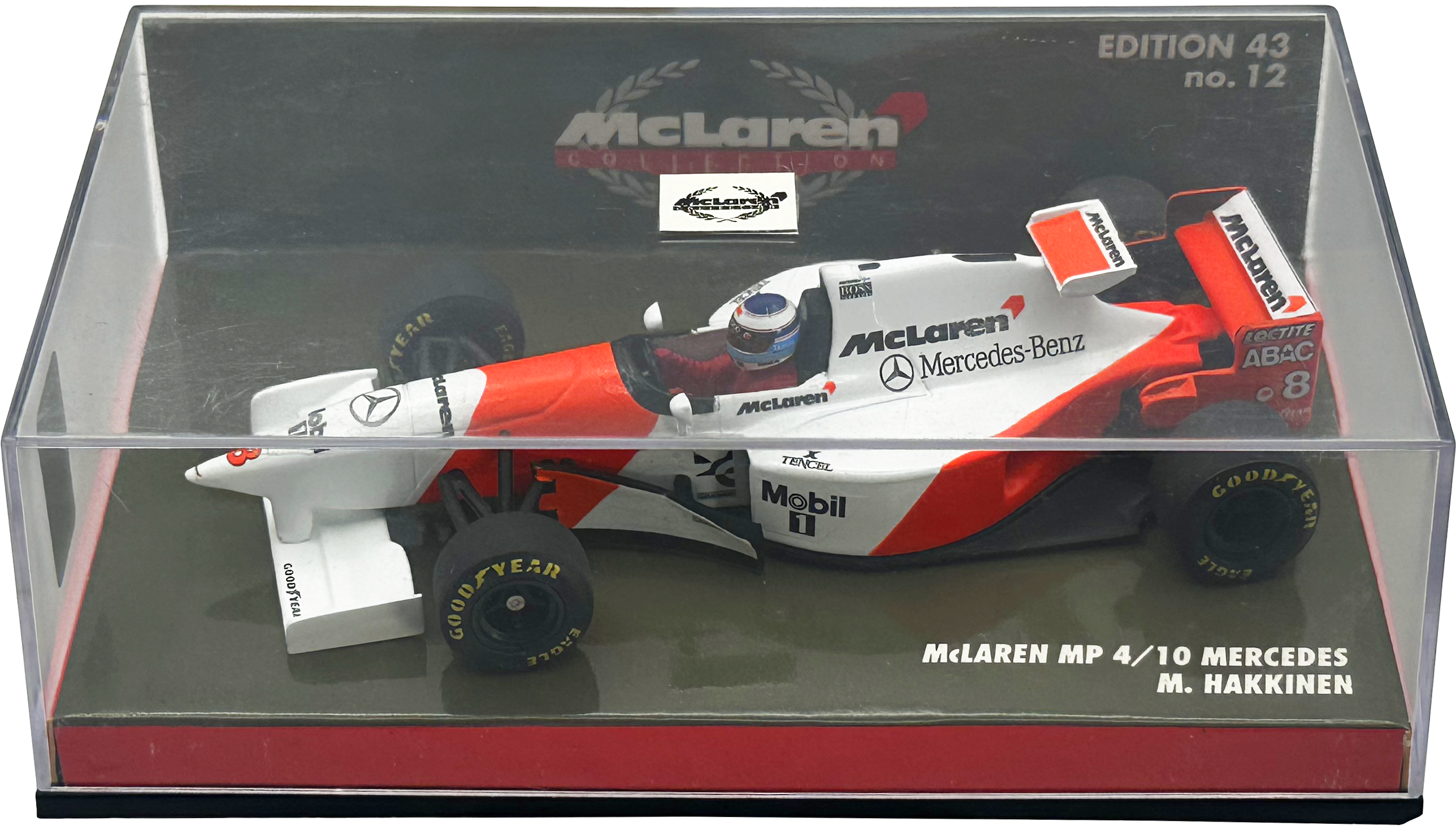Mclaren MP4/10 1995 Hakkinen MINICHAMPS escala 1:43