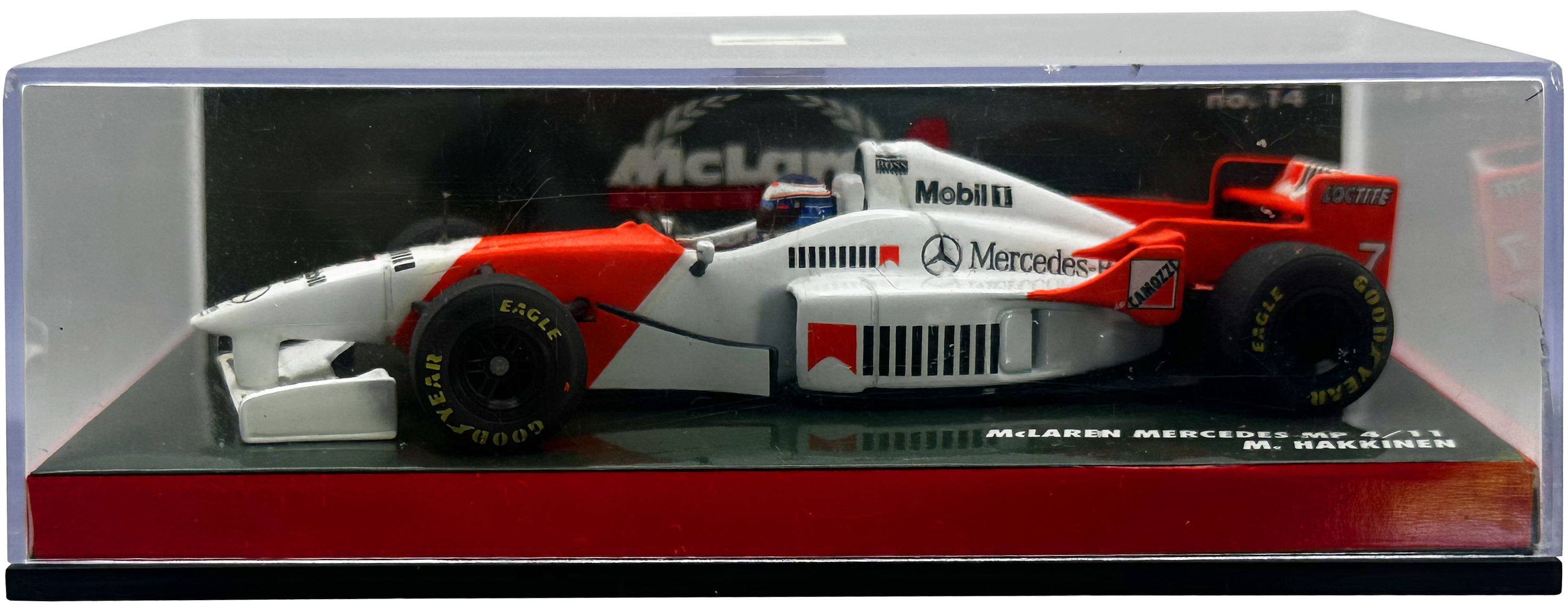 Mclaren Mercedes MP4/11 1996 Hakkinen MINICHAMPS escala 1:43