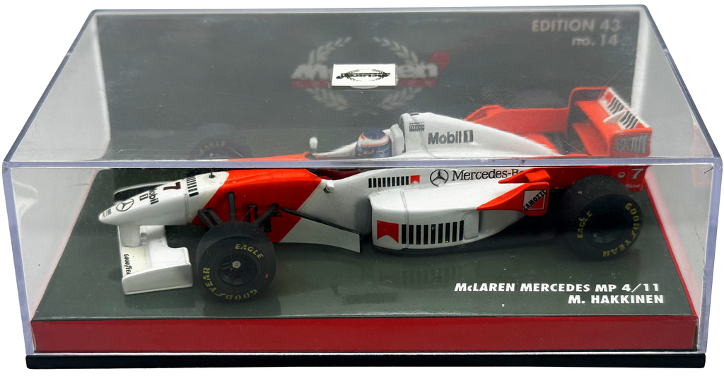 Mclaren Mercedes MP4/11 1996 Hakkinen MINICHAMPS escala 1:43