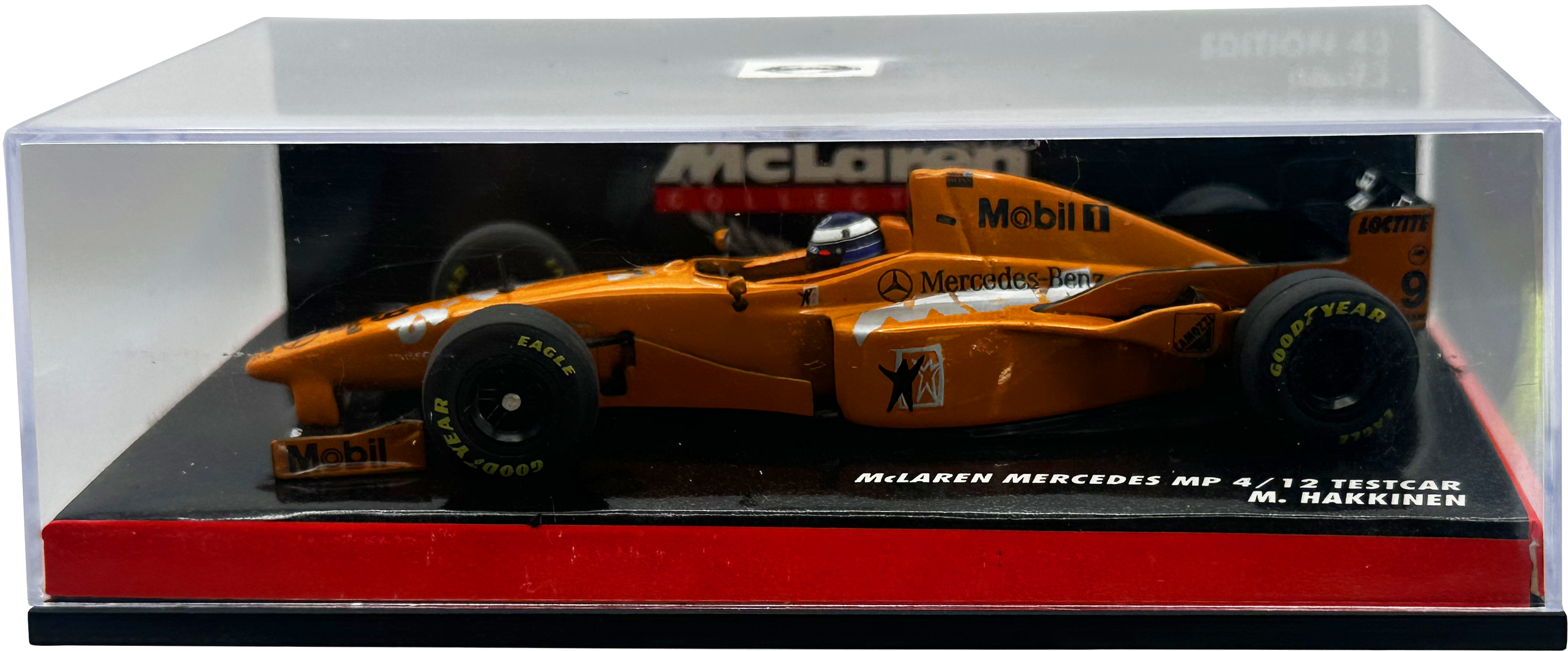 Mclaren MP4/12 Testcar Hakkinen MINICHAMPS escala 1:43