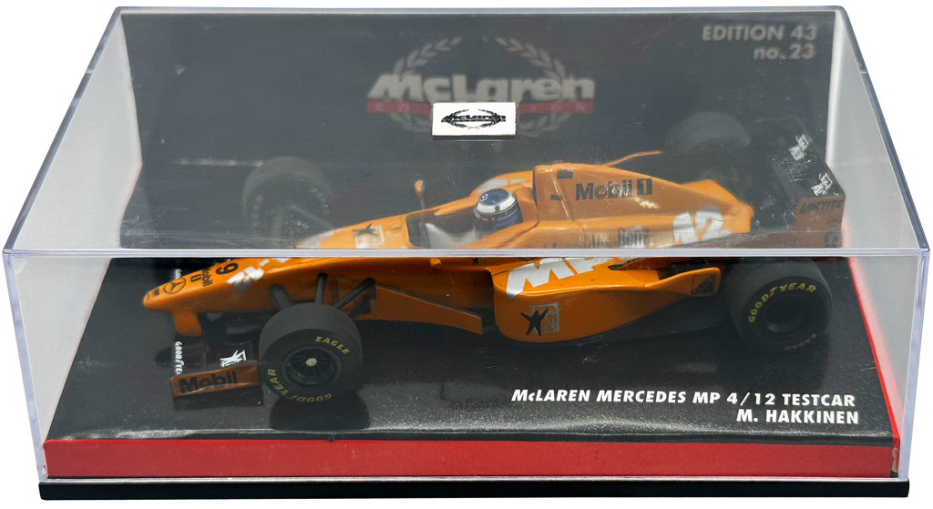 Mclaren MP4/12 Testcar Hakkinen MINICHAMPS escala 1:43