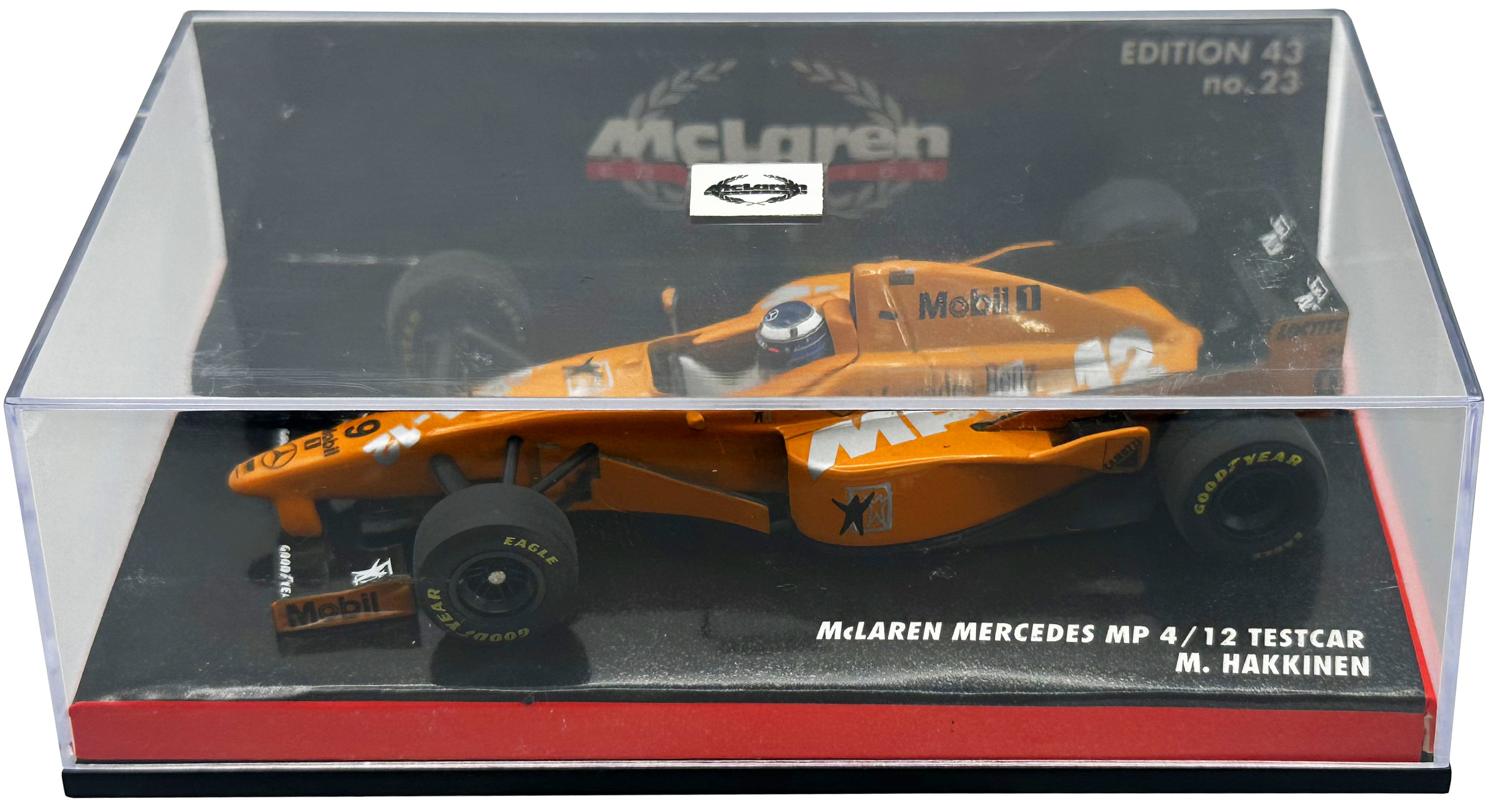 Mclaren MP4/12 Testcar Hakkinen MINICHAMPS escala 1:43