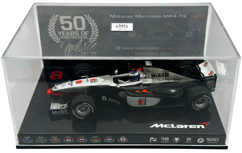 Mclaren Mercedes MP4/13 1998 Hakkinen MINICHAMPS escala 1:43