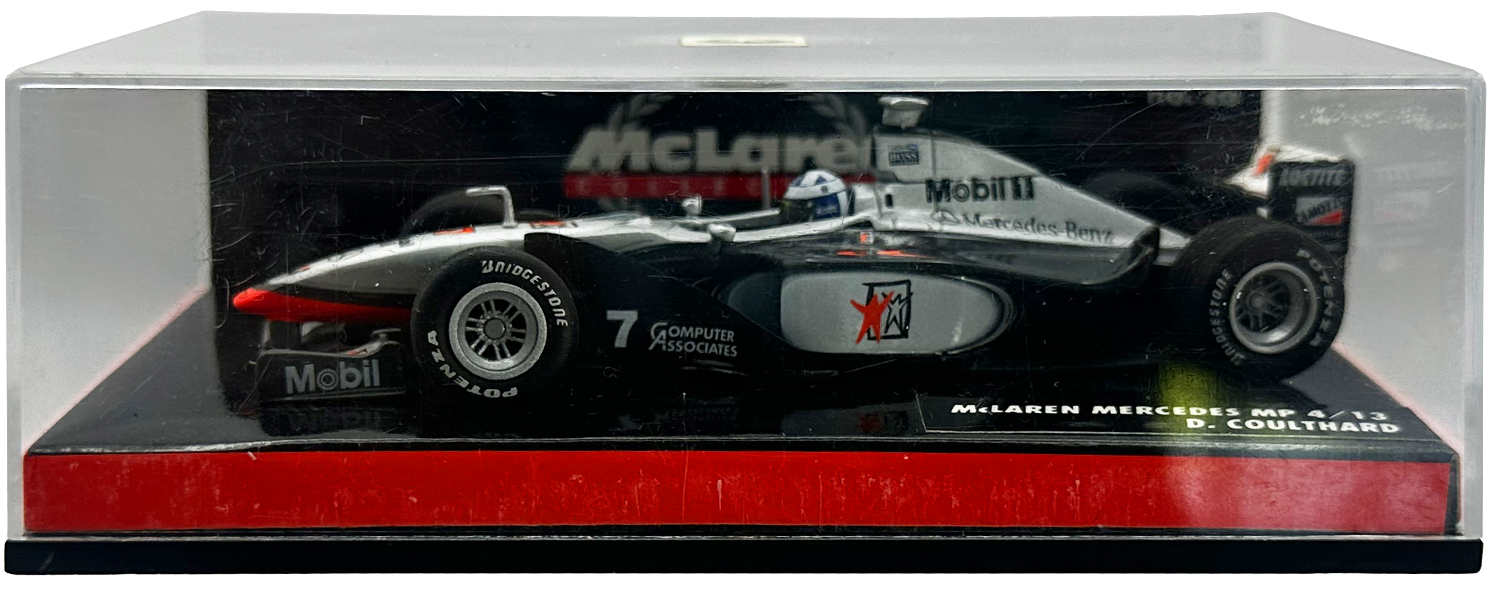 Mclaren Mercedes MP4/13 Coulthard MINICHAMPS escala 1:43