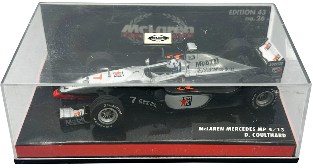 Mclaren Mercedes MP4/13 Coulthard MINICHAMPS escala 1:43