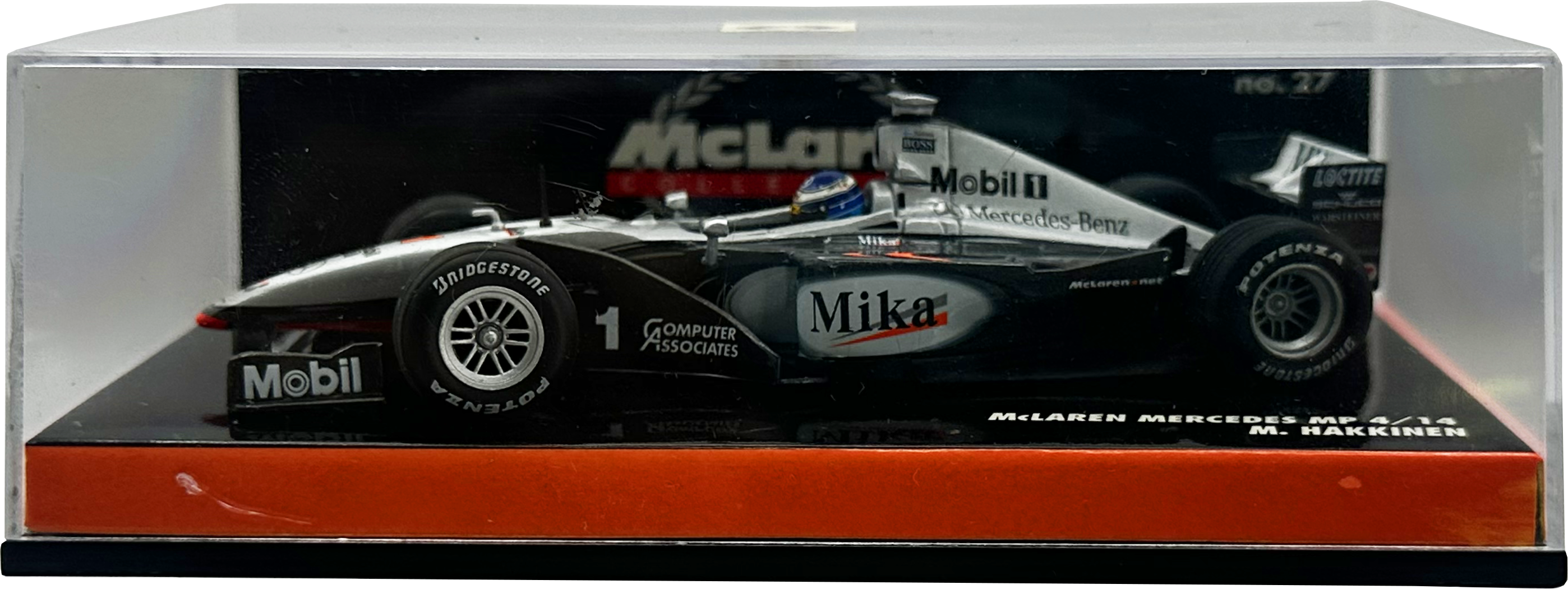 Mcalren Mercedes MP4/14 Hakkinen MINICHAMPS escala 1:43