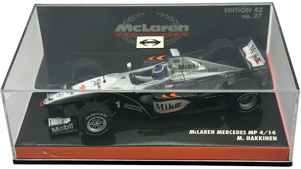Mcalren Mercedes MP4/14 Hakkinen MINICHAMPS escala 1:43