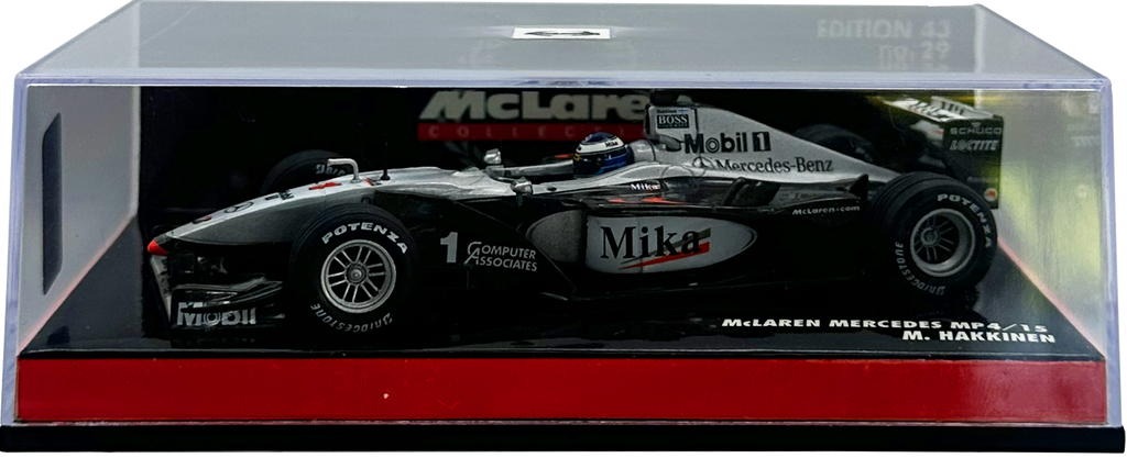 Mclaren Mercedes MP4/15 Hakkinen MINICHAMPS escala 1:43